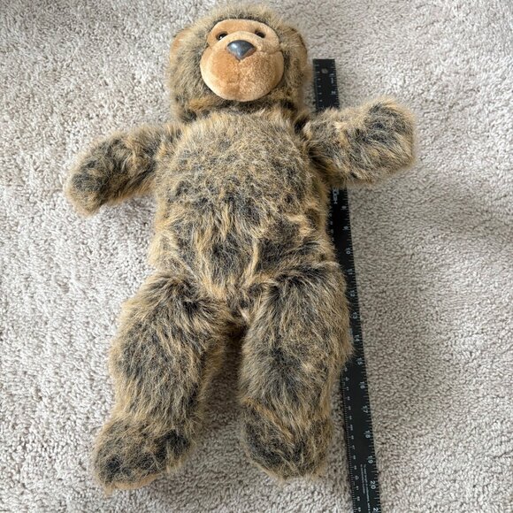 Build-A-Bear Brown Plush Grizzly Bear Stuffed Animal With Faux Fur 20” tall - Picture 3 of 6
